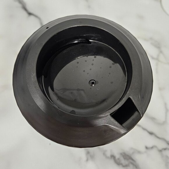 Hyperchiller Black Iced Plastic Coffee Beverage Patented Cooler Container Mug - Picture 7 of 11